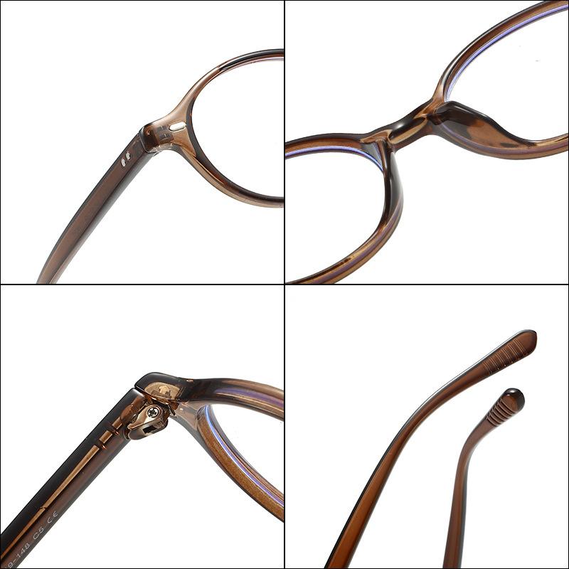 Luxury Brand Stylist Men's Eyeglasses Frame Retro Casual Optical Prescription Women's Ultra Light Myopia Anti Blue Light Glasses