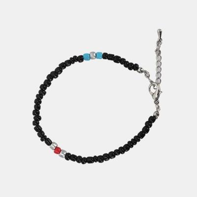 Quadratisches Punktperlenarmband Täglich Paar Perlenaccessoire SIDA188