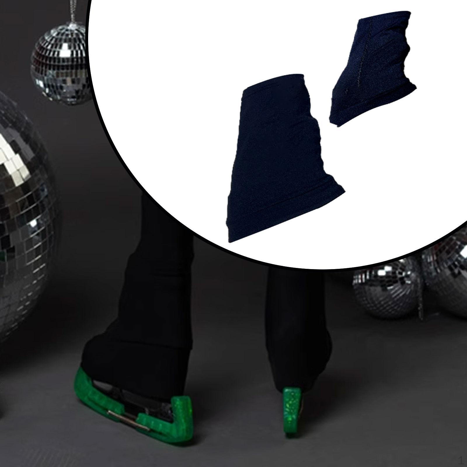 

Эластичные чехлы для ног для катания на коньках чёрный