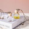 Car Hanging Perfume Glass Bottle - Air Freshener Ornament & Refillable Fragrance Pendant