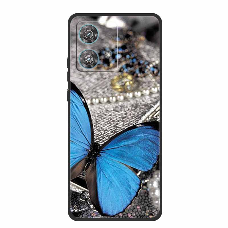 For Motorola Edge 40 Neo Case Animals TPU Soft Silicone Phone Cover for Moto Edge 40 Neo 5G Edge40 Neo Shockproof Wolf Fundas