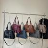 PU Leather Underarm Bag Retro Crossbody Bag with Adjustable Strap Tote Bags for Women