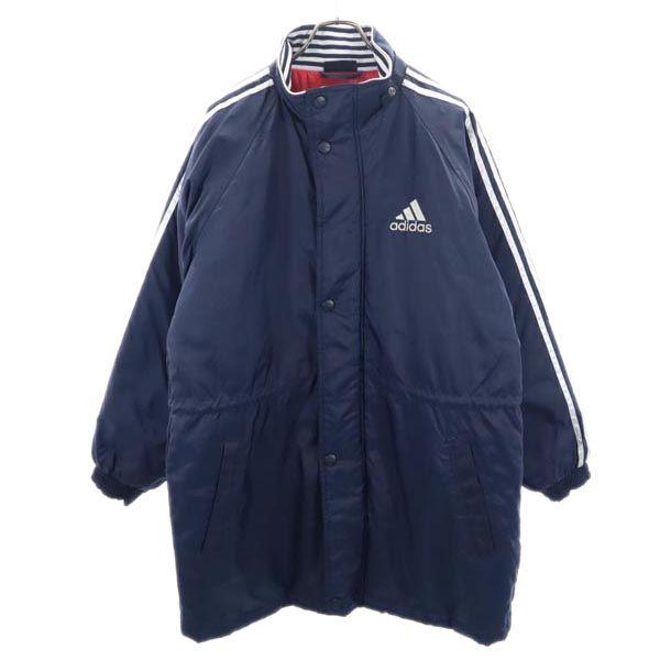 

adidas Made in England Long sleeve Bench coat Navy blue Men s Used