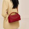 Bag Women's 2026 New Crossbody Soft Leather Large Capacity Commuter Boston Pillow Bag Women's Bag Portable Shoulder