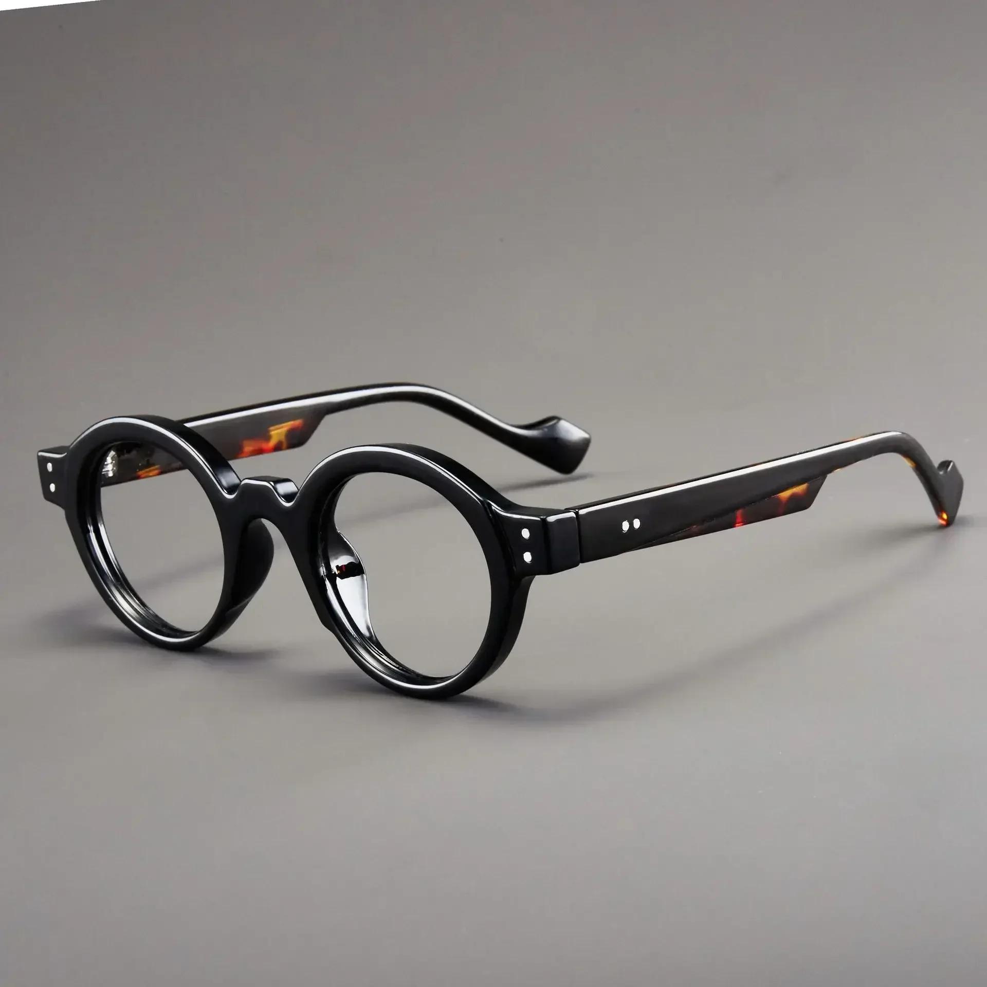 

Explosive Retro Round Frame High-Definition Presbyopia Glasses Unisex High Quality And Sturdy Anti-Blue Light Glasses +3.5