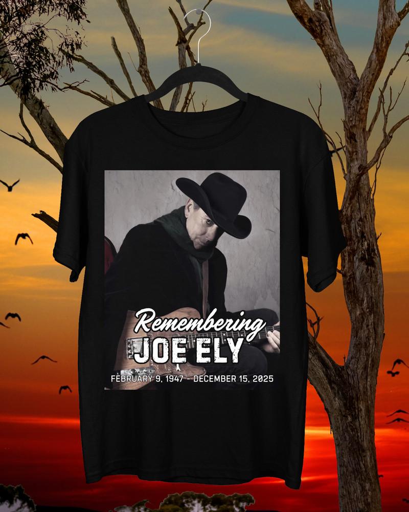Texas Music Legend Joe Ely 2025 Gift For Fan Full Size T-shirt K1293 Unisex T-Shirt S