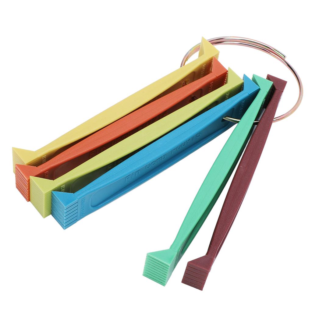 Klimaanlagen-Lamellenkamm-Set 12 Spezifikationen AC Kondensator Verdampfer Ringlamellenkamm