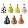 Christmas Tree Decoration Ornament Compact Table Figurine for Holiday Tabletop