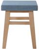 AZUMAYA Vanbi Stool, Light Blue (CL-785CWB)