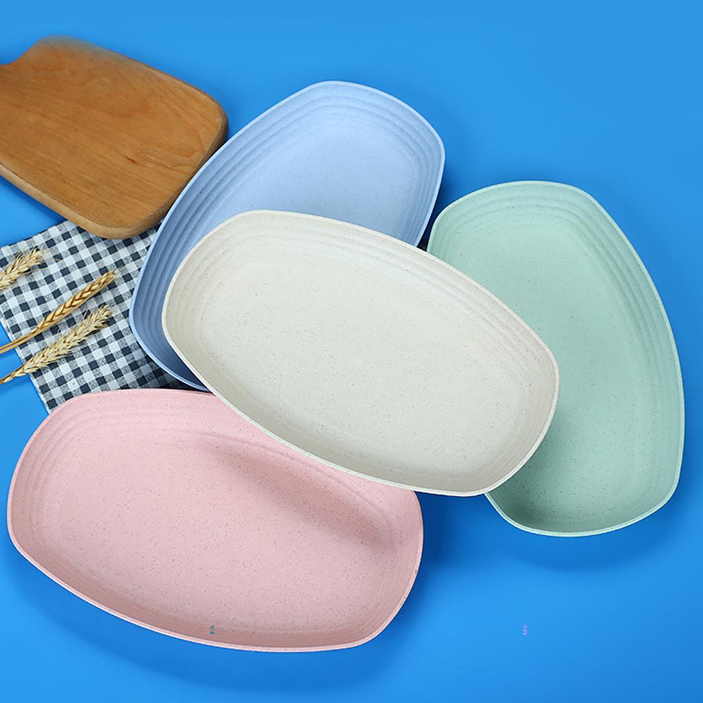 High Grade Wheat Straw Dinnerware Set Children's Unbreakable Dishes Tableware Fork Spoon Chopsticks Bowls Cup Dish Camping Set