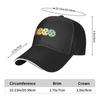 Pickleball Balls Retro Baseball Cap Vintage Rugby Men's Caps Women's
