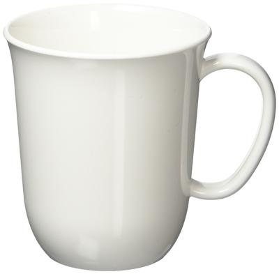 Pearl Metal Plastic Mug, Easy To Use, White, Made In Japan, K-6391