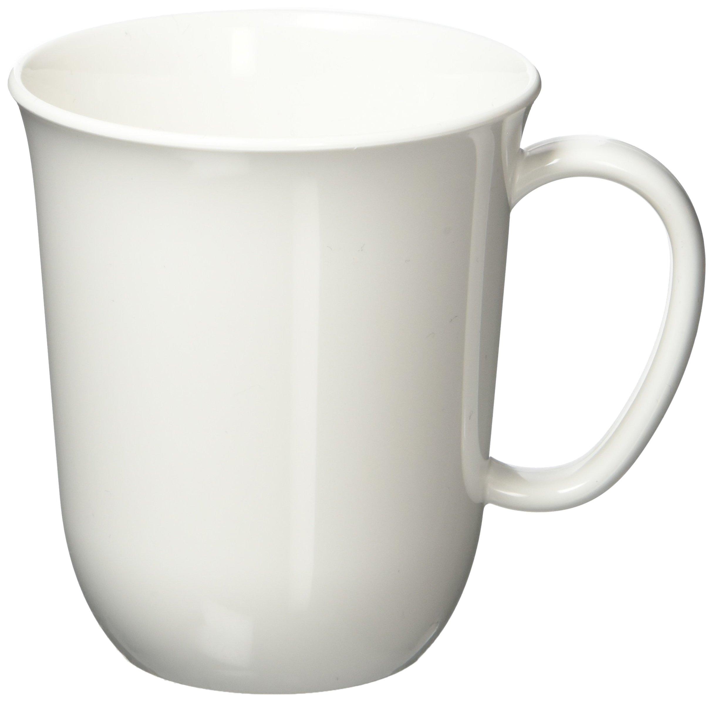 

Пластиковая кружка Pearl Metal, простая в использовании, белая, сделано в Японии, K-6391