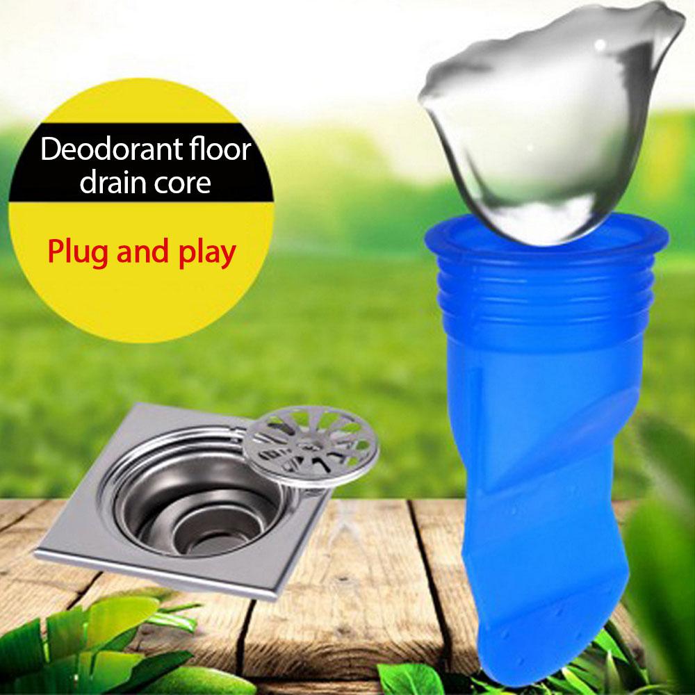 Silicone Floor Drain Core Anti-odor Kitchen Gadgets Shower Cabin Drain Sewer Bathroom Accessories Round Deodorant Sink Filter