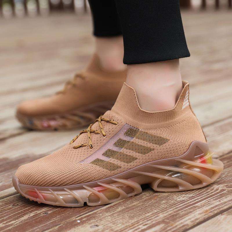 Men's shoes spring new platform-soled outdoor sports shoes casual and comfortable versatile running shoes foreign trade breathable men's shoes