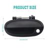 Front Left Right Outer Handles For Chevrolet Matiz G2 2006 2007 2008 2009 2010 2011 2012 2013 2014 2015 Exterior Door Handle