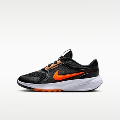 Nike Star Runner 5 Black Total Orange (GS) 38.5