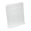 Acrylic Jewelry Storage Tray Rack Show Stand 4 Tiers Display Shelf Organizer Risers for