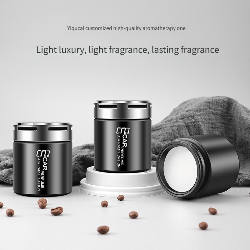 1 Balení Osvěžovač Vzduchu do Auta Volvo Pevný Balzám Parfém Osvěžovač Vzduchu Dlouhotrvající Difuzér Parfému Kolínská Vůně Citronu a Osmanthu