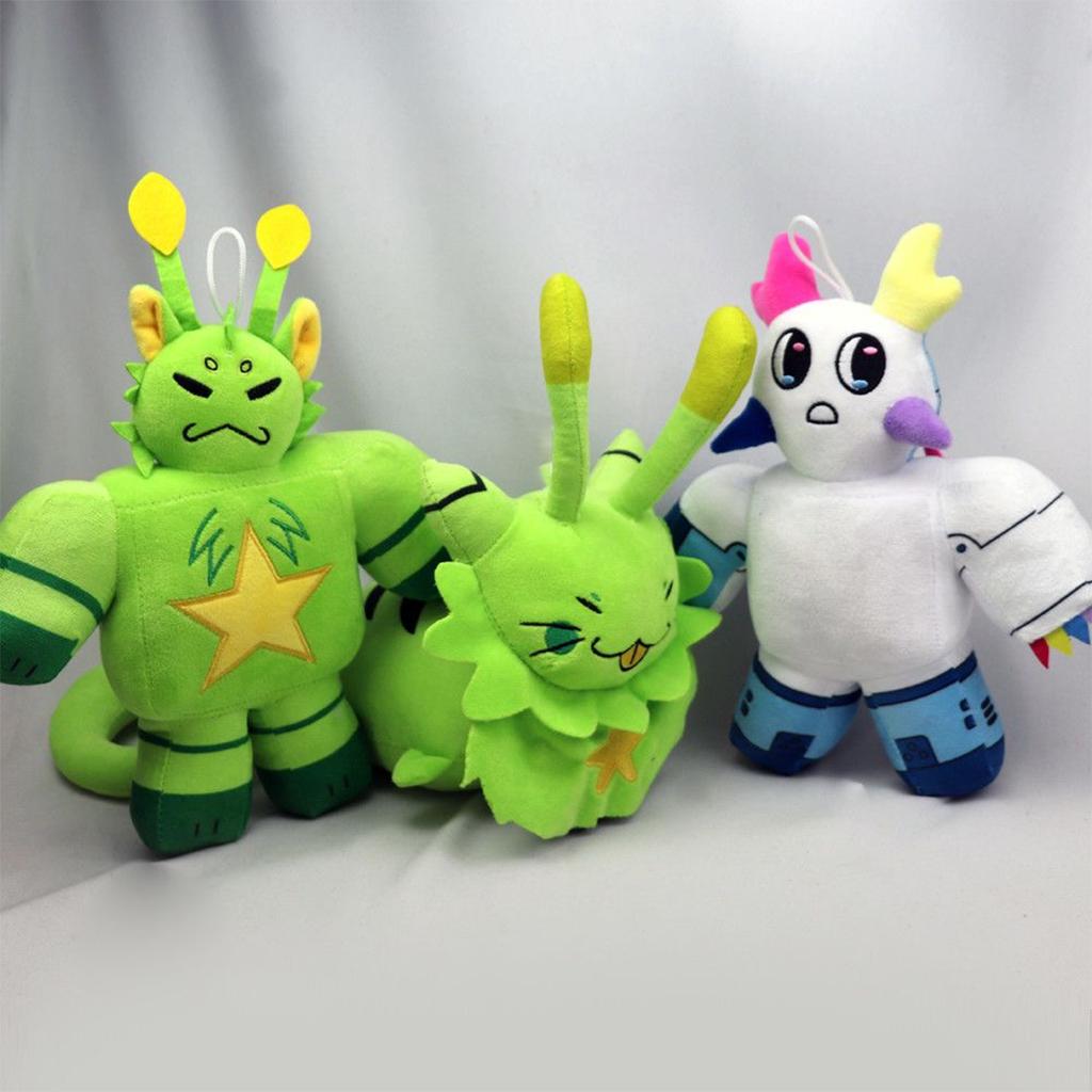 Gnarpy Regretavator Peluche Bambola Giocattolo Peloso Verde Alieno Gatto Peluche Peluche Figura Gioco Cosplay Carino Collezione Fan Regalo