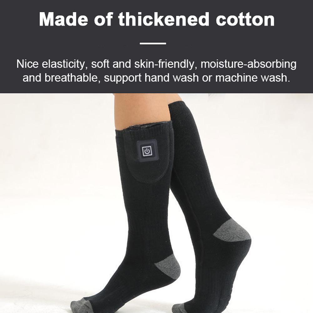 Electric Heated Socks for Men Women APP Control Rechargeable Heating Socks Battery Power Winter