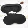 3D Blackout Sleep Mask with Hollowed Nasal Wing & Pressure-Free Design for Deep Rest