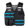 Tool Vest with Pockets Hardware Tool Organizer Comfortable Wear Adjustable Construction Vest for Carpenter Electricians
