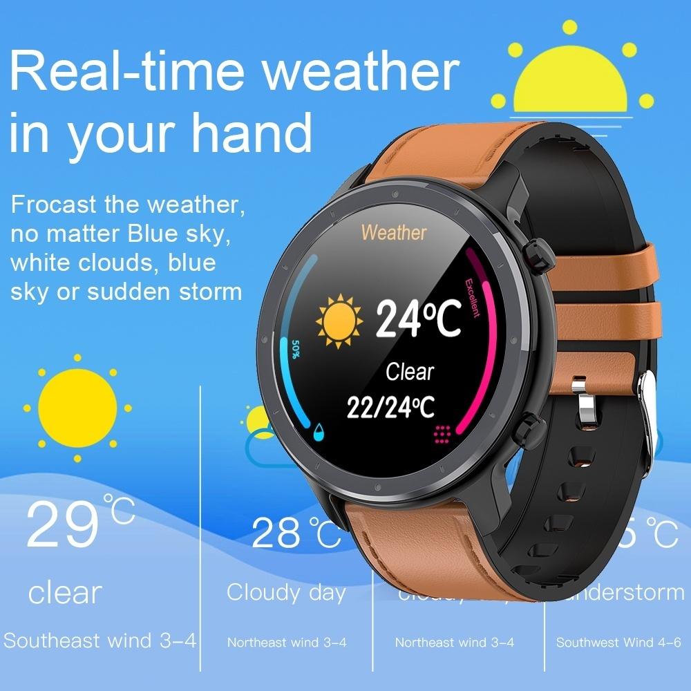 Buy Smart Watch Men ECG Heart Rate Blood Pressure Oxygen Monitor  Multi-Sports Mode Fitness Tracker VS L9 at affordable prices — free  shipping, real reviews with photos — Joom