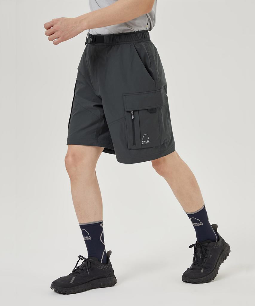 SIERRA DESIGNS Lamont 3/4 Length 2-Way Convertible Pants (Wide Fit) Charcoal
