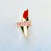 HNSP Palestinian Flag Stainless Steel Brooch For Men Women Badge Zircon Accessories