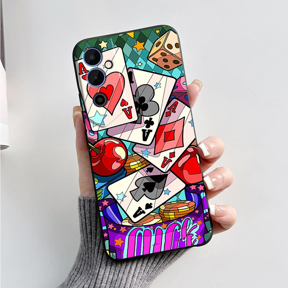 For Tecno Pova Neo 2 Case Pova Neo2 LG6n Cover Black TPU Soft Silicone Phone Case For Tecno Pova Neo 2 Coque Protective Fundas