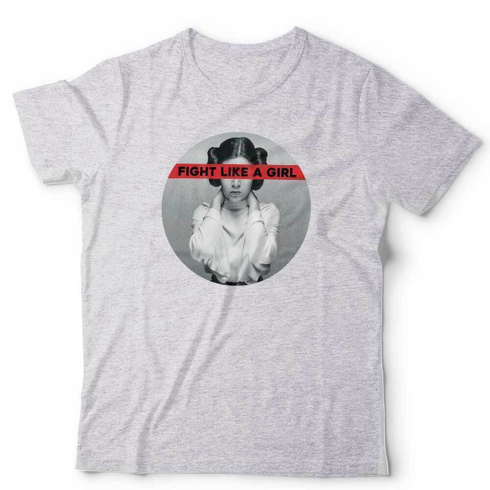 Fight Like A Girl Tshirt Unisex Kids Princess Leia Feminist Feminism Powerful