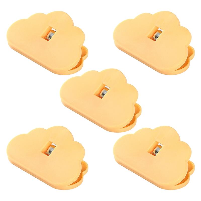 

5PCS Food Bag Sealing Clip Spice Bag Refrigerator Snacks Coffee Moisture-proof Sealing Clip Bag Clamp Kitchen Accessories