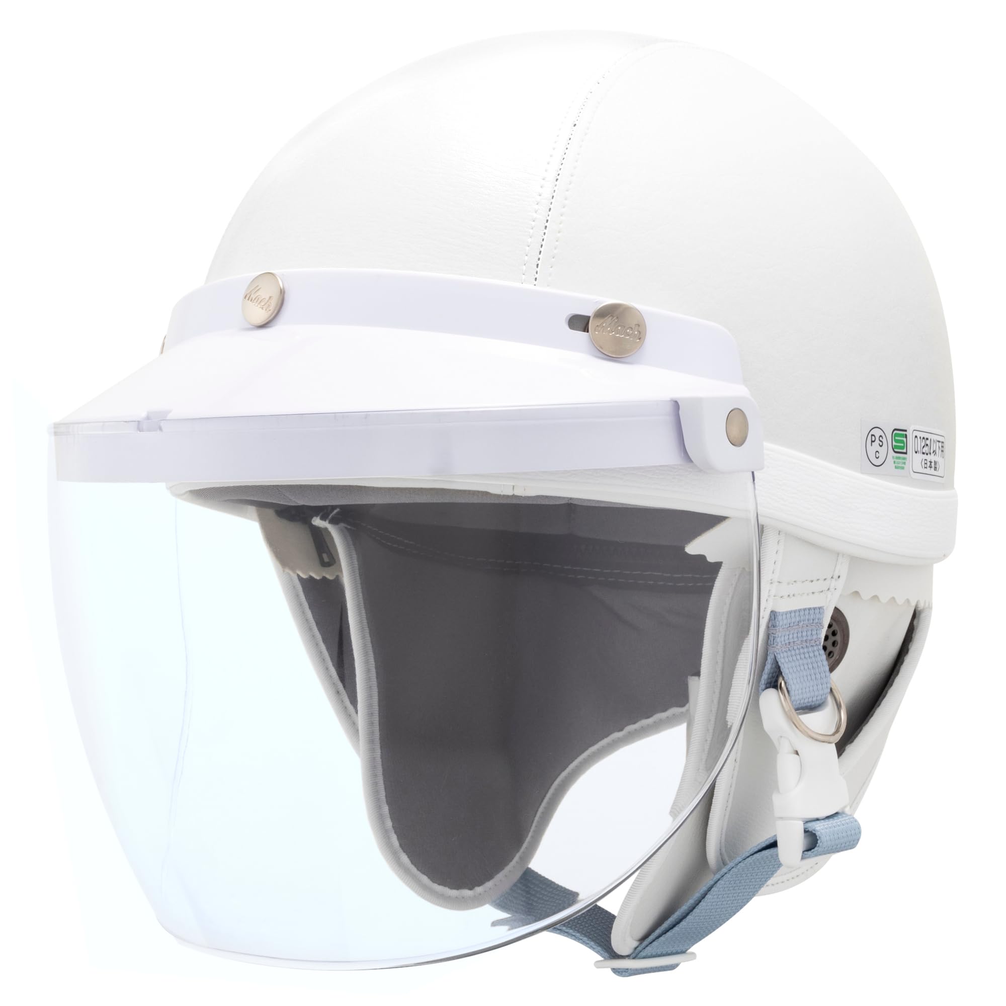 

Sanada MACH FF Кожаное Съемное Ухо для Мотоциклов до Шлема Свободного Размера, Закрытое, Клапаны, 125 куб.см, Белый, (57-60см) белый