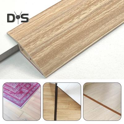 1/1.5CMx100CM PVC Threshold Ramp Self-Adhesive Floor Transition Strip Non-slip Doorways Carpet Tile Overlap Edge Reducer