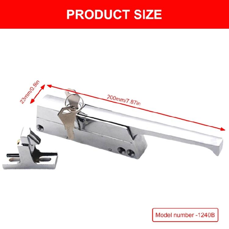 Multifunction Cold Room Door Handle Walk In Freezer Handle Upgrades for Furniture & Industrial Refrigeration Environment