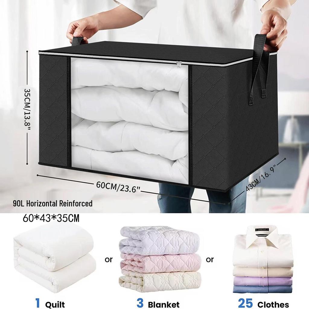 Premium Dustproof Moistureproof Non-Woven Storage Bag for Clothes and Quilts - Thickened Moving Solution