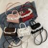 Mini Handbag Bag Women's Fresh and Sweet Lace Shoulder Messenger Bag Fashionable Commuter Bag
