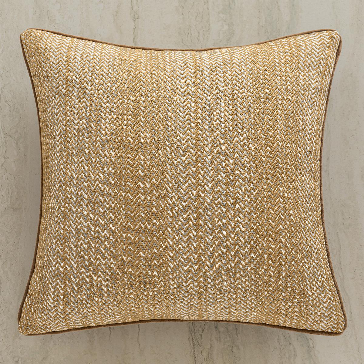 

New Chinese-Style Brown Throw Pillowcase Cojines Polyester Living Room Decoration Headboard Pillow Cushion Covers 45x45cm 45x45cm