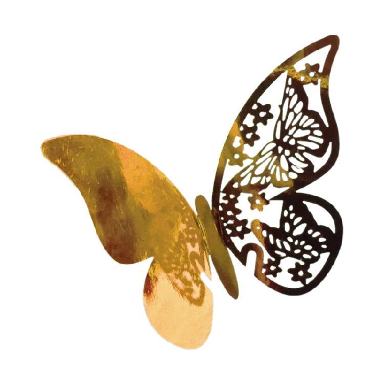 Place Card Butterfly 100pcs Name Wine Glass Cup Glass High Feet Cup Decoration