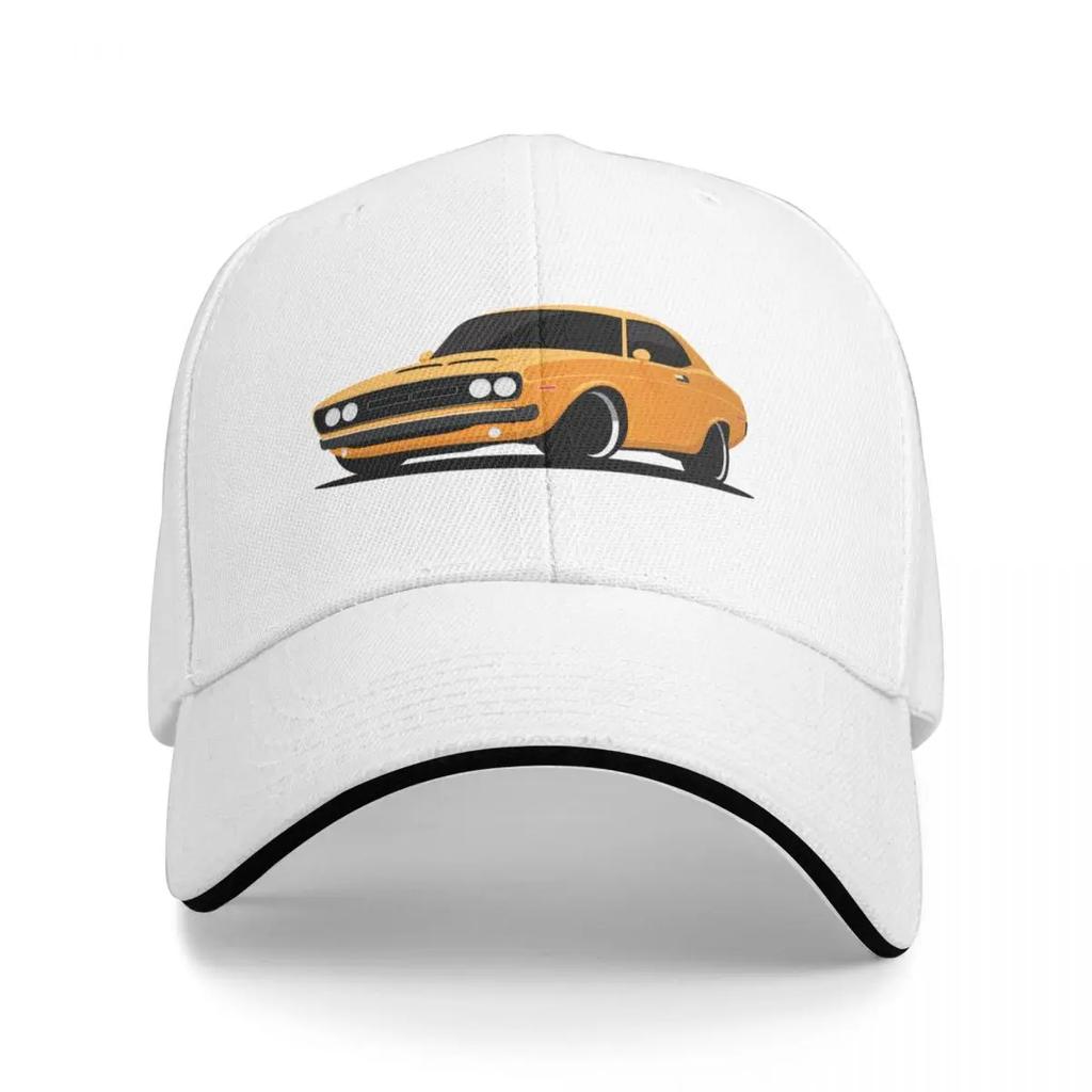 American Muscle Pony Car Illustration Baseball Cap Luxury Unisex Hat tea Hat Unisexs Hats Womens