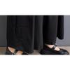 Dimanaf Spring Plus Size Women Wide Leg Pants High Waist Basic Elastic Pants Loose Casual Trousers Black Pants