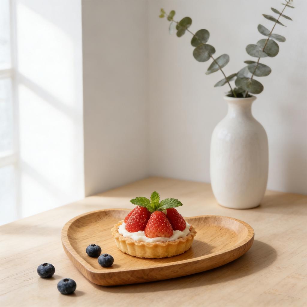 Wooden Heart-shaped Food Plates, Charcuterie Plates Party Supplies, Festive Atmosphere