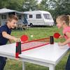 Ausziehbares Tischtennisnetz mit Hülle – Verstellbar bis 1,7 Meter, Universelle Klemmen 0,5 bis 5,5 cm