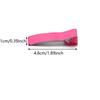 10pcs 48x10mm Iron Duckbill Hair Clips Colorful Flat Grosgrain Ribbon Hairpins For Jewelry Making DIY Headwear Hair Accessories