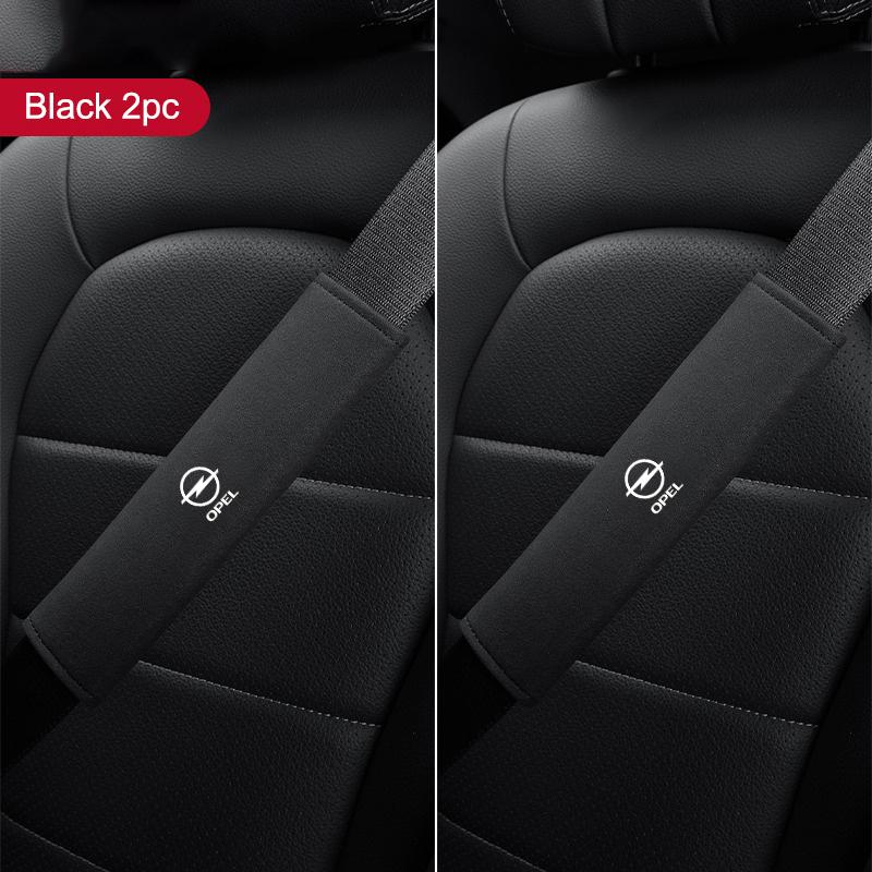 

2pcs Car Seat Belt Shoulder Pads Adjustable Protective Shoulder Cover For Opel Astra Insignia Corsa Zafira Meriva Mokka Vivaro