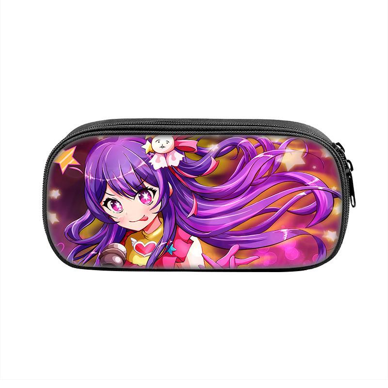 Oshi No Ko Kids Pencil Case With Large Capacity For School Storage And Stationery Organization