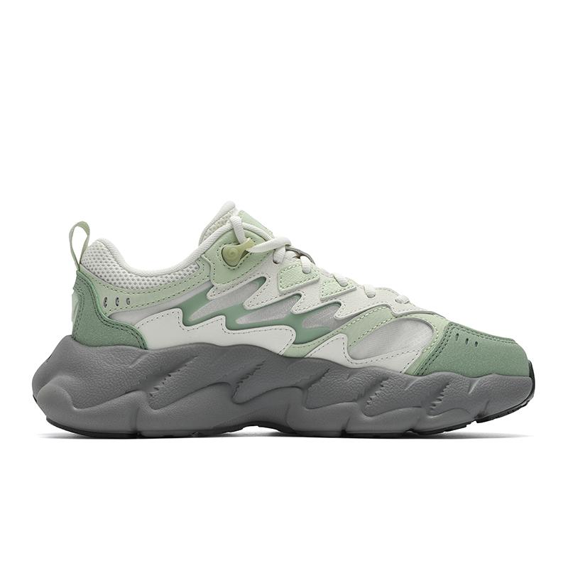 FILA Fern 2 Fern Sneakers 2.0 Abrasion Resistant, Breathable, Lightweight Low top Casual Shoes Women's White Green F12W531101FVA