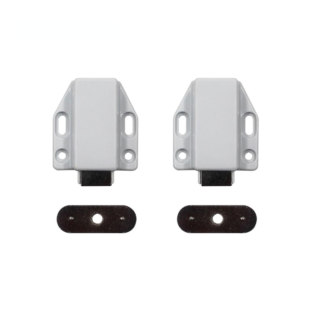 Single Head Small Kitchen Cabinet Door Stopper Catch Soft  Close Magnetic Push To Open Touch Door Damper Buffers 2PCS/lot