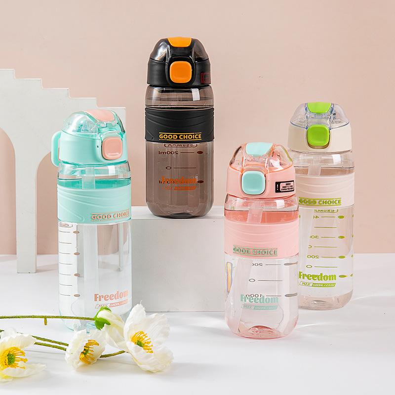 Water bottle new simple water cup kettle 110ml outdoor small mini couple cup 180ml student plastic cup